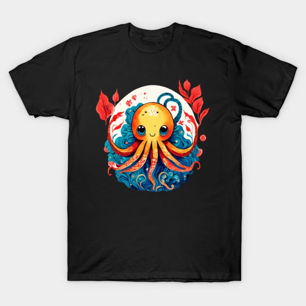 Cute octopus T-Shirt by sailorsam1805